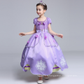 Halloween Hallowmas costume filles princesse vêtements enfants grands longs personnages de dessin animé moelleux tenues en gros manches bouffantes